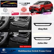 HermanAuto Proton X50 Car Multifunction Switch Frame Garnish Interior Accessories