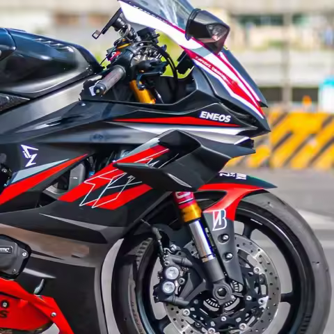 For YAMAHA YZF-R25 YZF-R3 2019-2023 R1M Motorcycle Aerodynamic MOTO GP Winglets Fixed Wind Wing YZF 