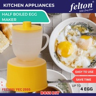 FELTON Half Boiled Egg Maker Bekas Telur Separuh Masak FEC398/ FEC 2555