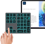 Bluetooth Shortcut Keyboard for Adobe Photoshop for PC Computer, Desktop, iPad & MacBook, PS Shortcu