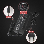 Ready JT DC Adapter with Voltage Regulator - Universal Power Supply Adapter AC to DC 3V-24V 3A -