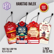 (25pcs) Chinese New Year Hangtags 2027 Chinese New Year Greeting Cards Chinese New Year Hangtags Goa