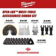 MILWAUKEE OPEN-LOK Multi-Tool Accessories Variety Combo Set 49-10-9001 49-25-2202 49-25-2009 49-25-1271 49-25-2221