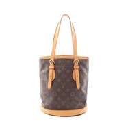 【二手】路易威登LOUIS VUITTON手提水桶包 PM Monogram M42238 PVC塗層帆布皮革水桶包 PM 女士二手 B