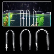 Aquarium U Shaped Air Pipe Connector Fish Tank Co2 Refiner Glass Tube Co2 Oxygen Tube For Co2 Diffus
