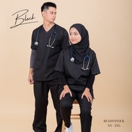 🔥PAIR MEN SCRUBSUIT🔥 【READY STOCK】BAJU SCRUB MEDICAL SCRUB SUIT