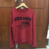 Crewneck Buckaroo  merah