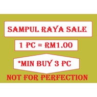 [SDR] SALE  Sampul Raya 1pc = RM1.00 with min 3pcs