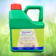[ORIGINAL] 4L Tricrown ACM Glyphosate 41% Herbicide Sama Macam Ecomax RACUN RUMPUT/ Glyphosate 41/ T