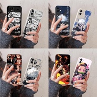 Demon Slayer Jujutsu Kaisen Satoru Gojo Shockproof Phone casing OPPO A59 A58 A37 A71 A74 A54 A73 A78