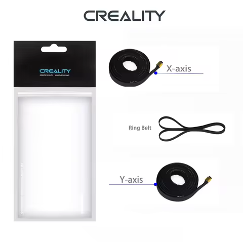 Creality Ender 3 V3 SE X+Y Axis Sync Belt Kit with Ring Timing Belt, High Precision ReplacementPrint