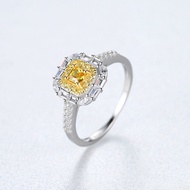 LAB GROWN N01 artificial diamond 925 silver ring