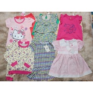 New Item (3-4 Tahun) Baju baby girl Branded Mall Murah Polo / Disney / Baby Cheetah / Snails / Jkids