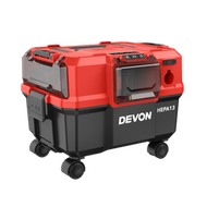 20V Max U BLOCK™鋰電無刷乾濕吸塵器 17L 淨機