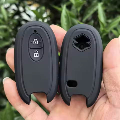 For Suzuki Palette Solio MR Wagon Hustler Alto Lapin Every Spacia Protector 2 Buttons Car Key Case C