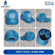 Terbaru Topi Velcro Laser Punisher Model Coak Topi Laser Coak Logo PBB