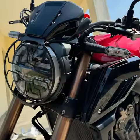 Accessories Headlight Guard Motorcycle Headlight Protection Grille Cover For HONDA CB650R CB 650R CB