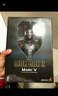 100%全新 hottoys ironman mark V 1:4 bust