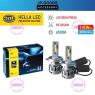 HELLA LED Projector Solution Headlight 110W 8000LM / Set 6500K Bulb Set H1 H4 H7 H8 H11H16 9005 9006