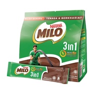 Malaysia Imported Sparrows.Chao Milo Milo Milo Three-in-One Powder Hot Chocolate Powder Milk Drink 4