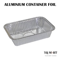 12PCS Rectangle Aluminium Container Foil/Aluminium Food Container/Bekas Aluminium