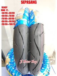 Sepasang Ban Donat Primax 80 80 DAN 90 80 Ring 17 SK01 PRIMAAX - Ban PriMaax SK 01 80/80 - 90/80 Rin