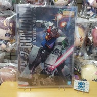 三上屋 日版現貨 A3海報收藏 PVC製 高達模型盒繪 : MG 1/100 RX-78-2 高達 ver.一年戰爭 動畫配色版 [※附送透明PVC保護套※]