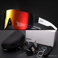 23-Colors POC Aspire Cycling Sunglasses Set MTB Road Bike Running Bicycle Training Outdoor Sports Goggles Eyewear Unisex 7JOB