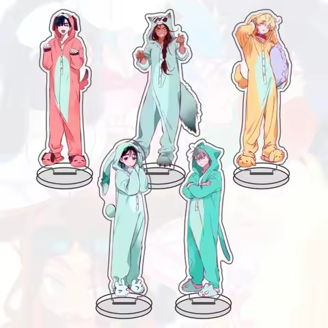 Anime Alien Stage Hyuna Luka Mizi Sua Till Ivan Acrylic Models Standing Plates Desktop Ornament Cosp