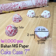 Cake Case 5.5 7 9.5 10.5 12.5 PUTIH MOTIF LILAC / Kertas Alas Kue Lumpur 10.5” 105” / Alas Kue Apem