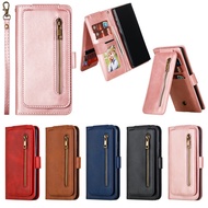 Samsung Galaxy A51 A71 A10 A20 A30 A40 A50 A50s A70 A5 A7 A8 2018 Business PU Leather Flip Stand Wallet Case Card Cover Casing