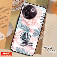 VIVO V30E Glass Softcase - VIVO V30E Mobile Phone Case [T26].