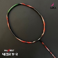 MAXBOLT Racket NEZER X19R ( Original ) 7U 65g ( Siap string & grip )