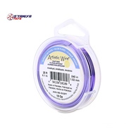 Artistic Wire AMETHYST 0.64 mm / 22GA Silver Plated Silver Wire AW Wire