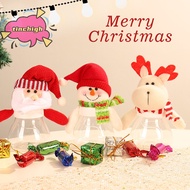 [TinchighS] Christmas Candy Jar Storage Bottle Santa Claus Gift Bag Christmas Decorations For Home Xmas Sweet Box Kids Gifts [NEW]
