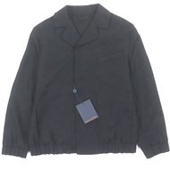 Unused LOUIS VUITTON 20AW HJF81W 100% Wool Camouflage LV Floral Print Jacket with Logo Buttons and F