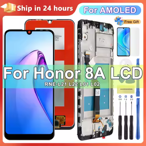 6.09''For HUAWEI Y6 2019 For Honor 8A MRD-LX1F LX1 LX3 LX1N LCD Display Touch Screen Digitizer Assem