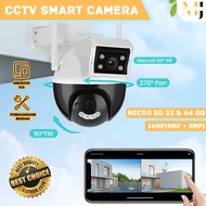 Kamera CCTV IP Camera Outdoor Dual Lensa HD 1920-1080P  IP CCTV Outdoor / Smart CCTV Camera