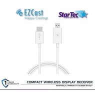 EZCAST Compact CS2 Wireless Display Receiver HDMI Wireless Casting Display Dongle Dual Band Android,