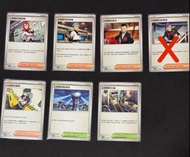 PTCG 火箭隊的榮耀 SV10F 火箭隊的蘭斯/坂木/拉姆達/阿波羅/雅典娜/超級球/接收器U/妨礙機器人/驚嚇炸彈/火箭隊能量/櫻花魚/火焰雞ex /急凍鳥/操陷蛛/果然翁/閃電鳥/ 棄世猴/狃拉