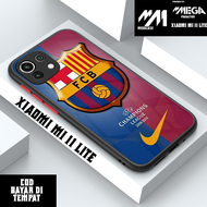 Soft Case 4D Xiaomi Mi 11 Lite - Casing 4D Xiaomi Mi 11 Lite Terbaru Megacase [Footbal] Silikon Hp X