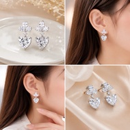 Genuine CZ Diamond Earrings Fashion Jewelry Grade Work SE-999