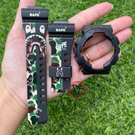 G-SHOCK 1 Strap Frame Bape Screen Model GA-110 GA-100 GA-120 GA-140 GD-100 GD-120