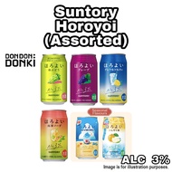 [DONKI]Suntory Horoyoi Shochu With Soda 350ml (Assorted)