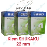 SHUKAKU 22 mm Clamp~22 mm Pipe Clamp~22 mm Paralon Clamp~22 mm Cable Clamp~22 mm~Concrete Nail~White