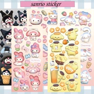 Cartoon Sticker Sanrio Modeling Sticker Goo Card Decorative Sticker Handbook Material Sticker TZ053