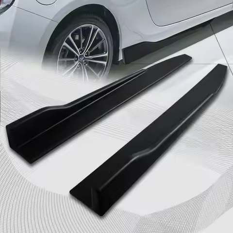31" x 4" Universal Car side Skirt Rocker Splitters Diffuser Winglet Wind