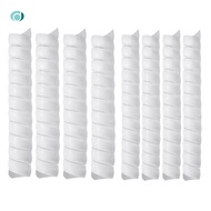 [dempsey_ted.]8PCS 2 Size Tree Protectors Plastic Spiral Tree Guard Tree Trunk Protector Wrap Tree B