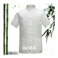 KEMEJA Fashion Men's Chinese New Year Clothes Chinese Cheongsam Thsirt Shirt Chinese Men's Suit Long
