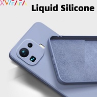 Cover Shockproof Liquid Silicone Phone Case For Xiaomi Mi 11 Pro 11 Lite 11 Ultra Mi 11T 10T 9T Pro Soft Original Liquid Silicone Phone Case